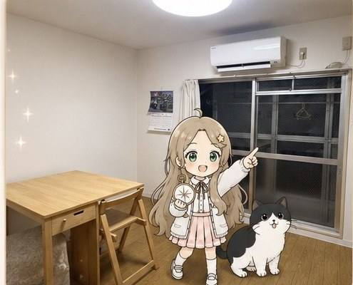共用スペース(デスク・窓側)