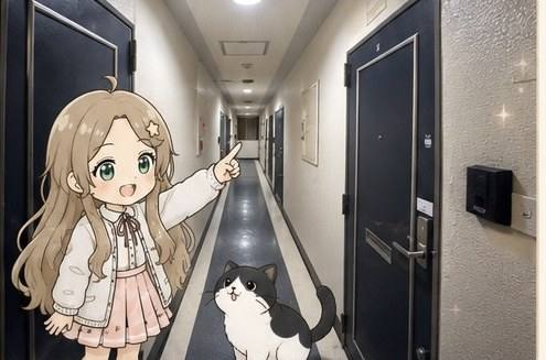 マンション廊下